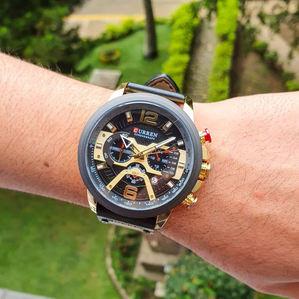 CURREN 8329 NEGRO DORADO