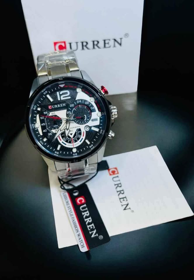 CURREN 8395 PLATEADO