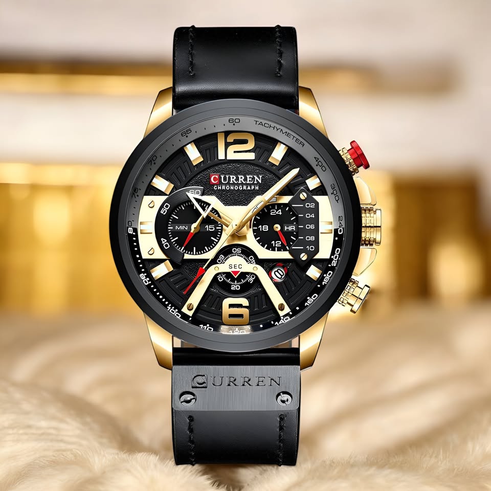 CURREN 8329 NEGRO DORADO