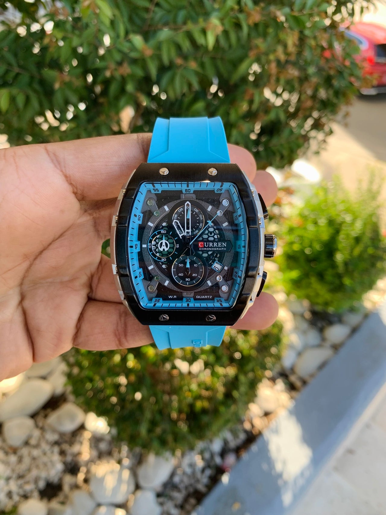 Curren 8442 Azul celeste
