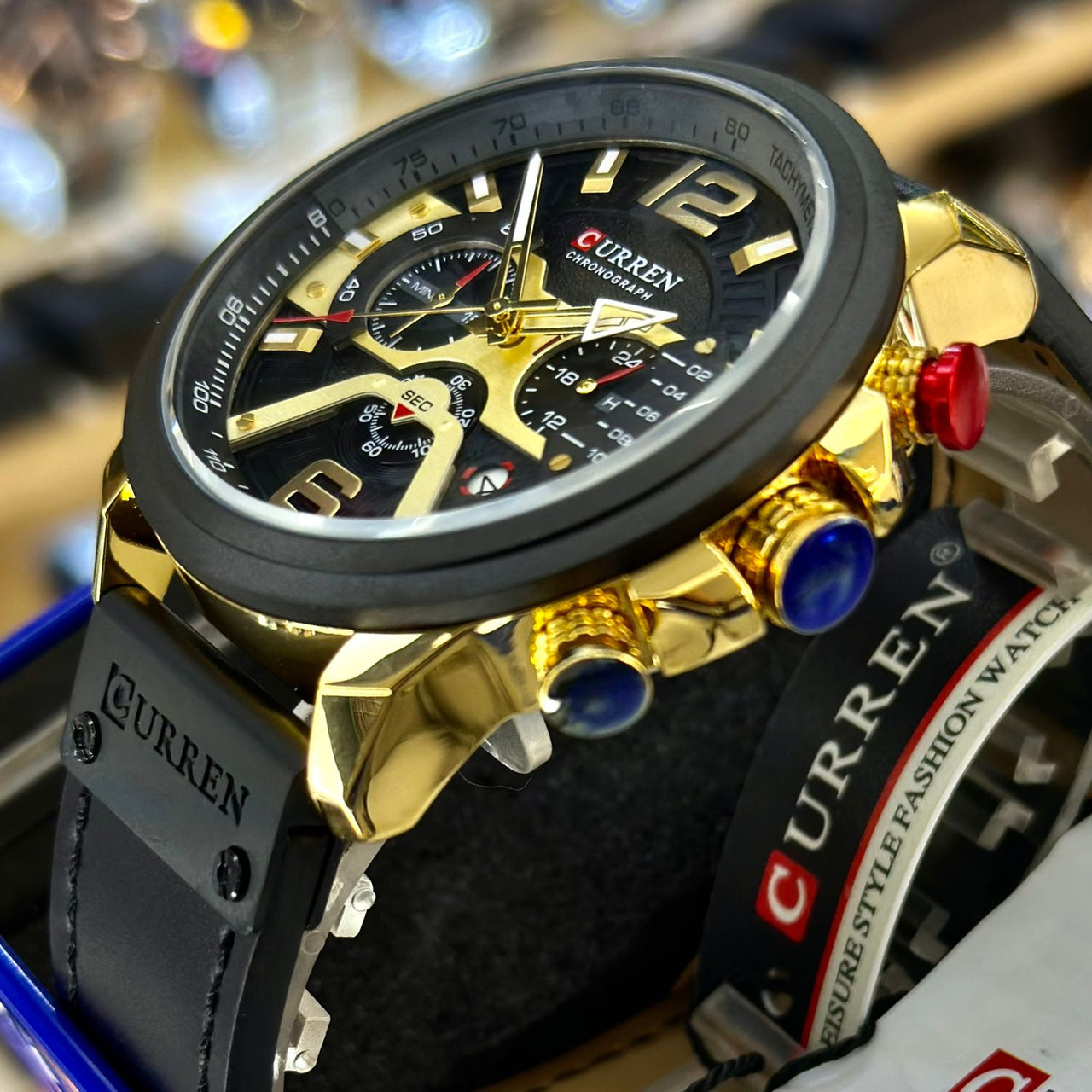 CURREN 8329 NEGRO DORADO