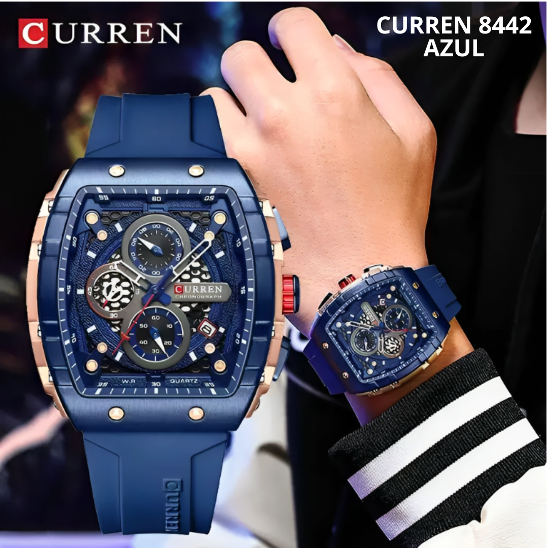 Curren 8442 azul Oscuro