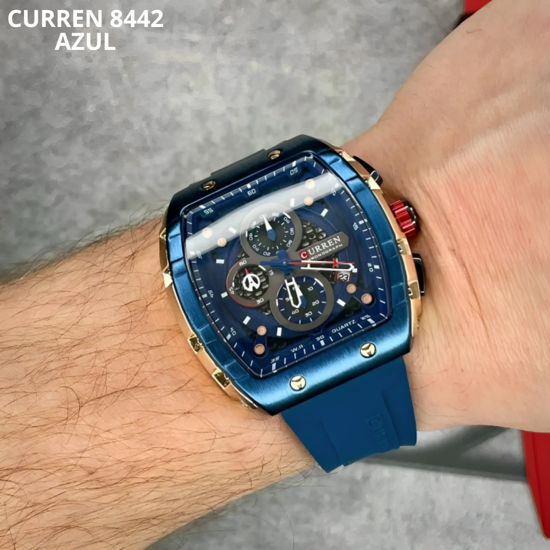 Curren 8442 azul Oscuro