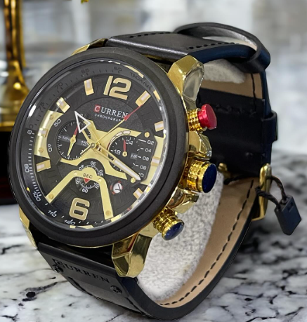CURREN 8329 NEGRO DORADO