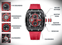 Curren 8442 Rojo