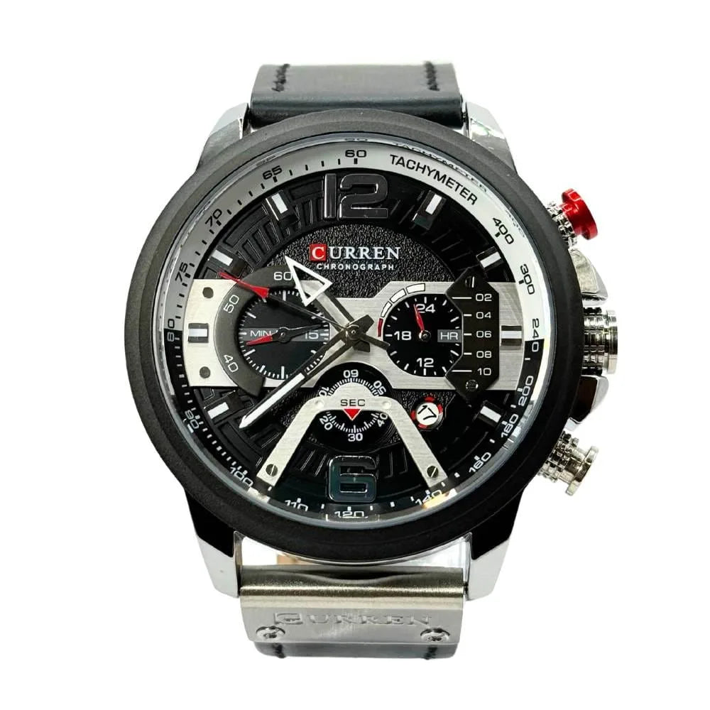 CURREN 8329 NEGRO PLATEADO