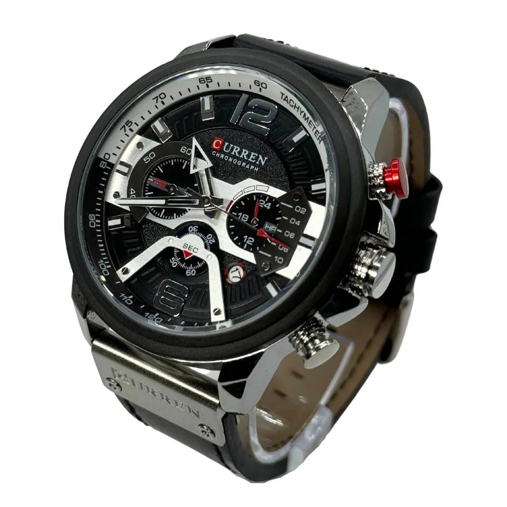 CURREN 8329 NEGRO PLATEADO