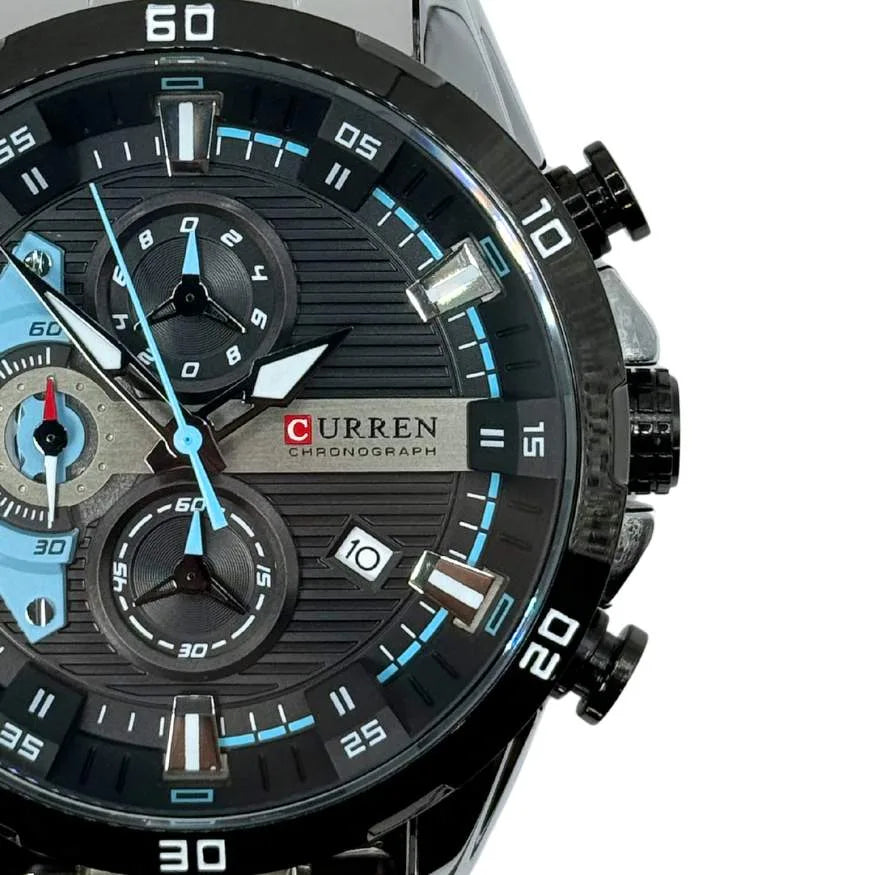 Curren 8402 plateado