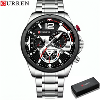 CURREN 8395 PLATEADO