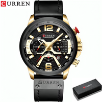CURREN 8329 NEGRO DORADO