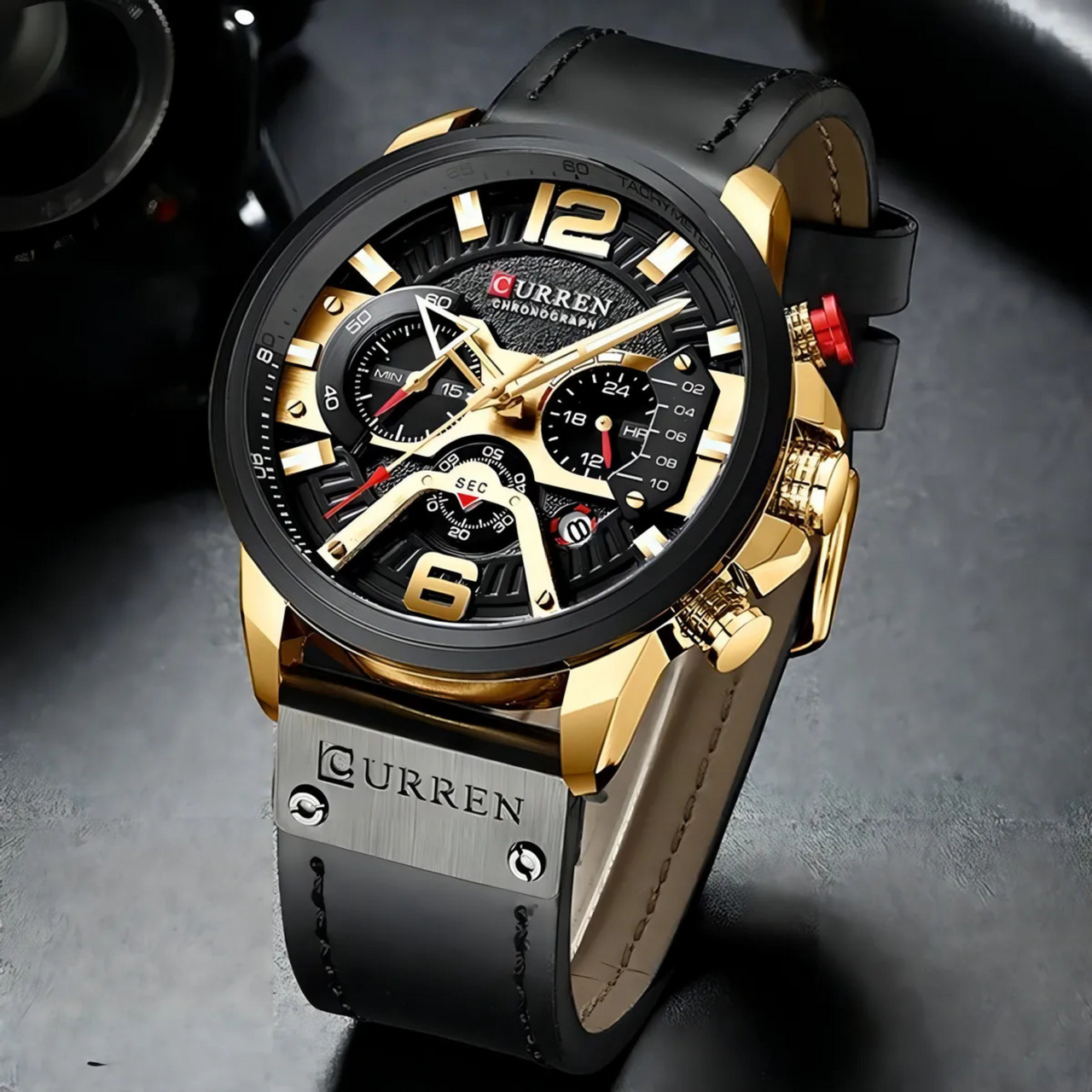 CURREN 8329 NEGRO DORADO