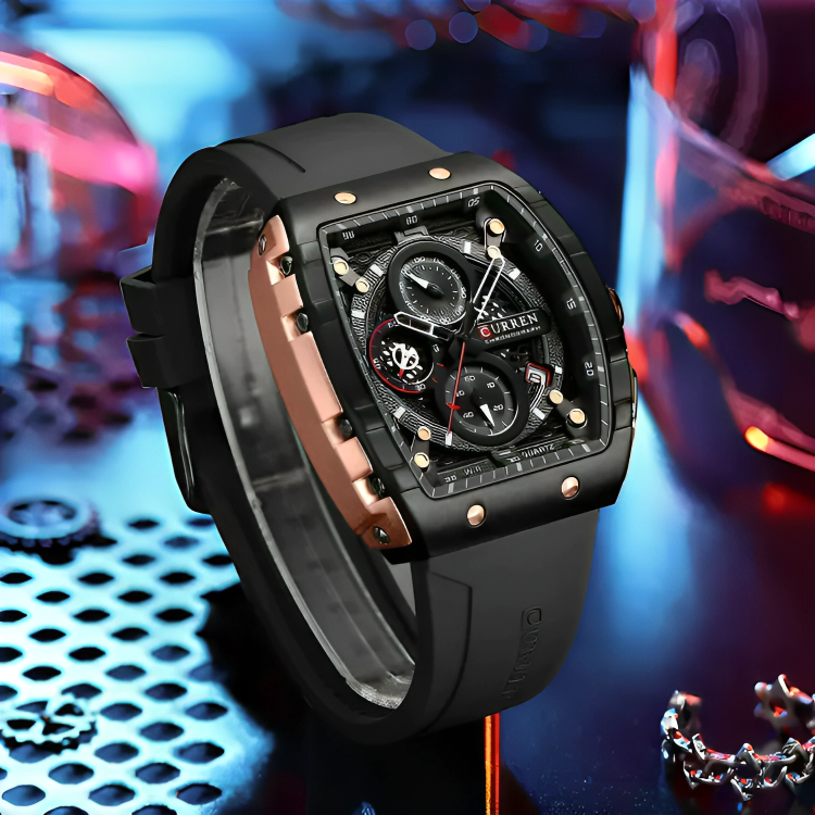 Curren 8442 Negro