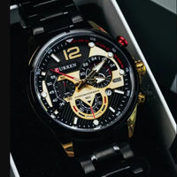 CURREN 8395 NEGRO DORADO