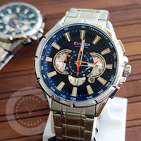 CURREN 8363 Plata Azul