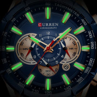 CURREN 8363 Plata Azul