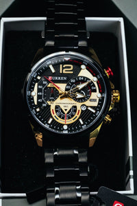 CURREN 8395 NEGRO DORADO
